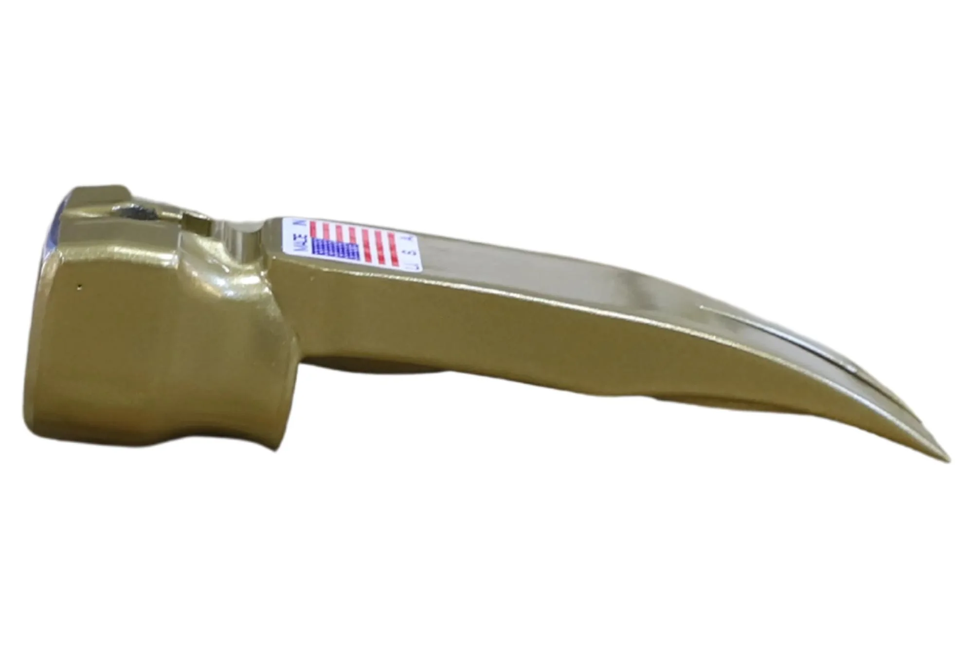 M4 12oz Dimple Face Finish Head Gold - Image 2