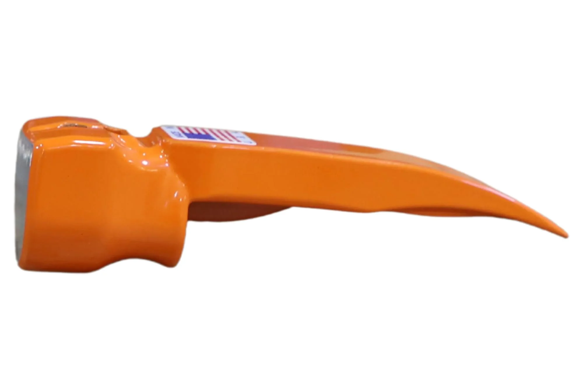 M4 12oz Smooth Face Finish Head Orange - Image 2