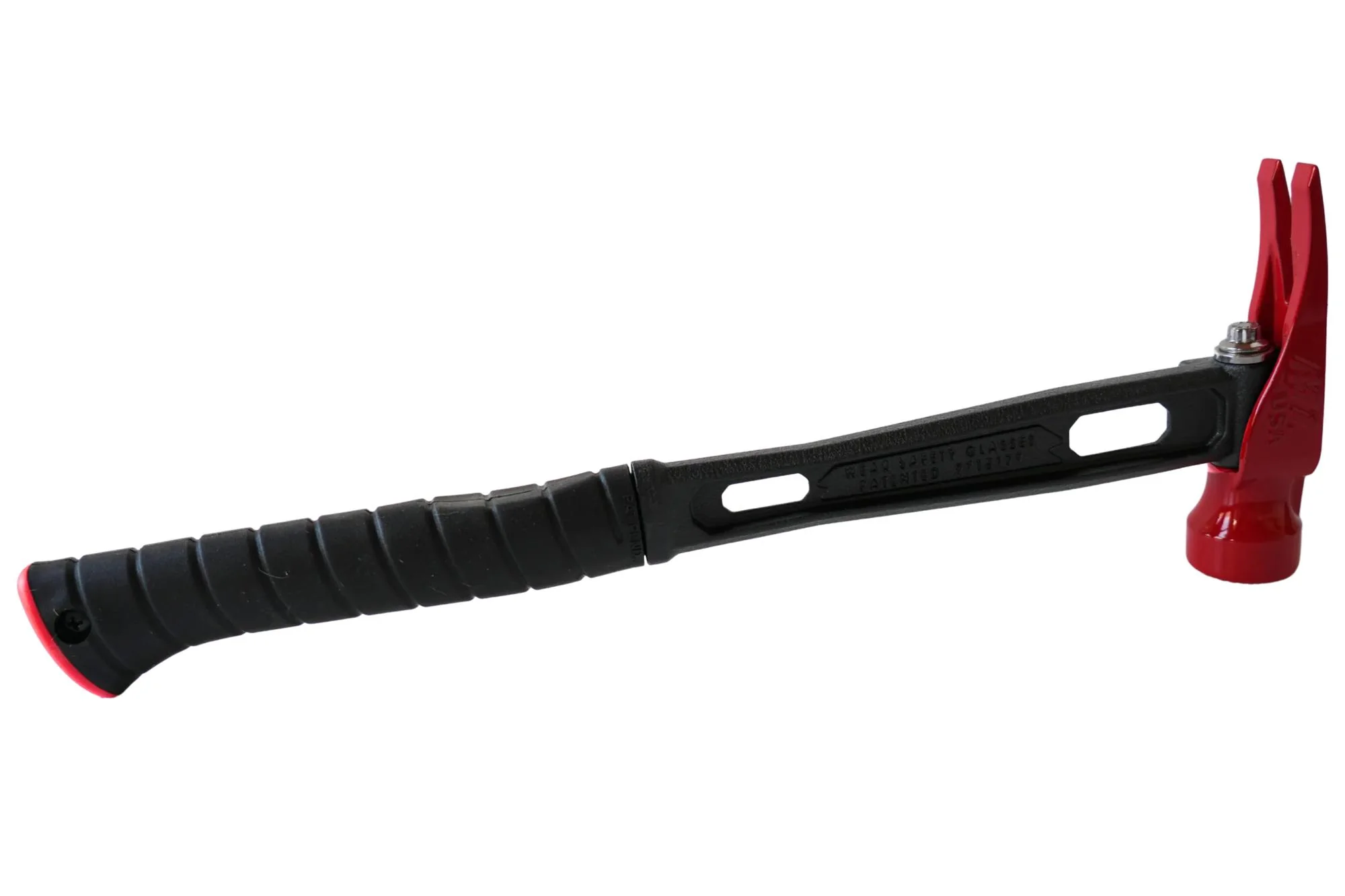 Martinez Red Headed Stepchild 15 oz M1 Milled Face Titanium Framing Hammer - Image 3