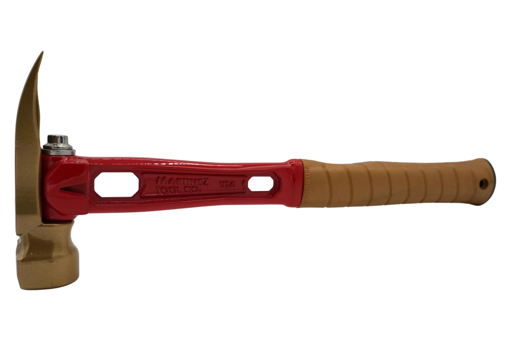Martinez Iron man 12 oz M4 Dimple Face Titanium Finish Hammer - Image 3