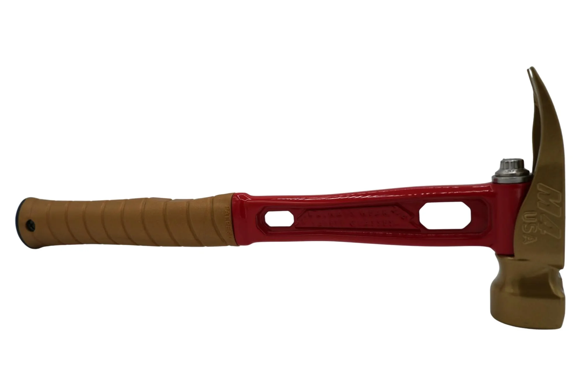 Martinez Iron man 12 oz M4 Dimple Face Titanium Finish Hammer - Image 4