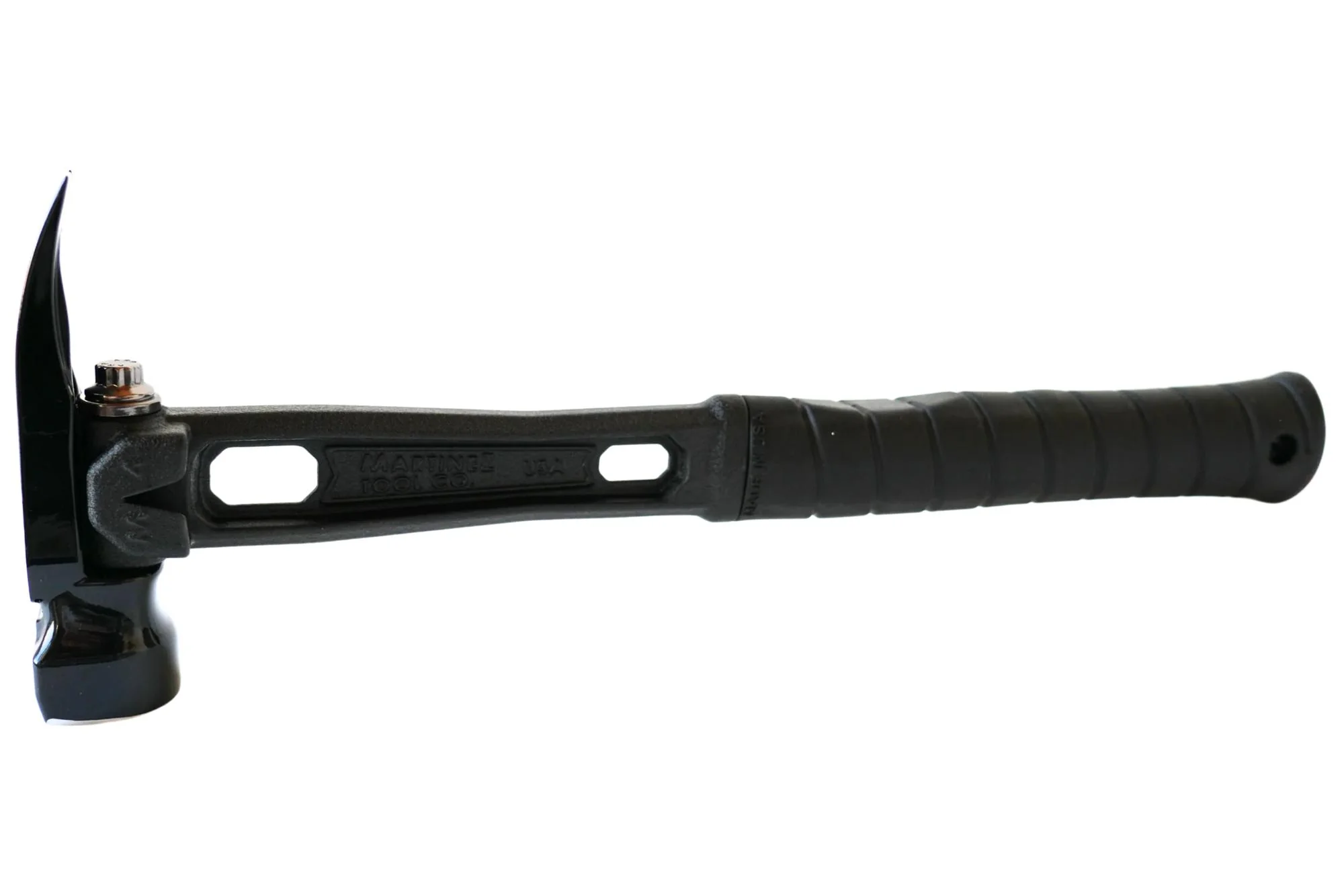 Martinez Murdered Out 12 Oz M4 Smooth Face Titanium Finish Hammer - Image 3