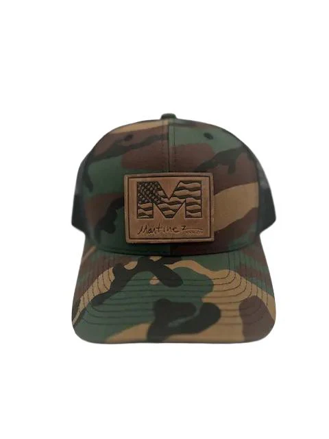 Martinez Range Leather Hat - Camo - Image 3