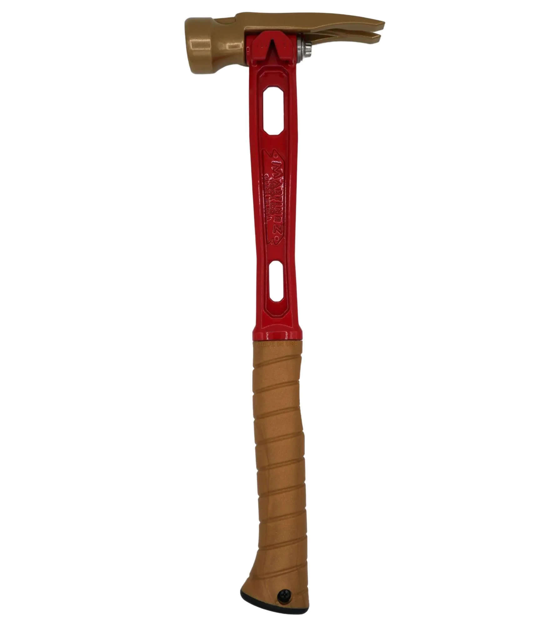Martinez Iron Man 15 oz M1 Smooth Face Titanium Framing Hammer - Image 2