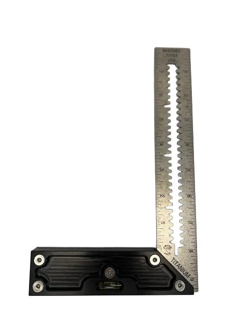 Martinez - Titanium Precision Square - (Black Anodized Heel) - Image 3