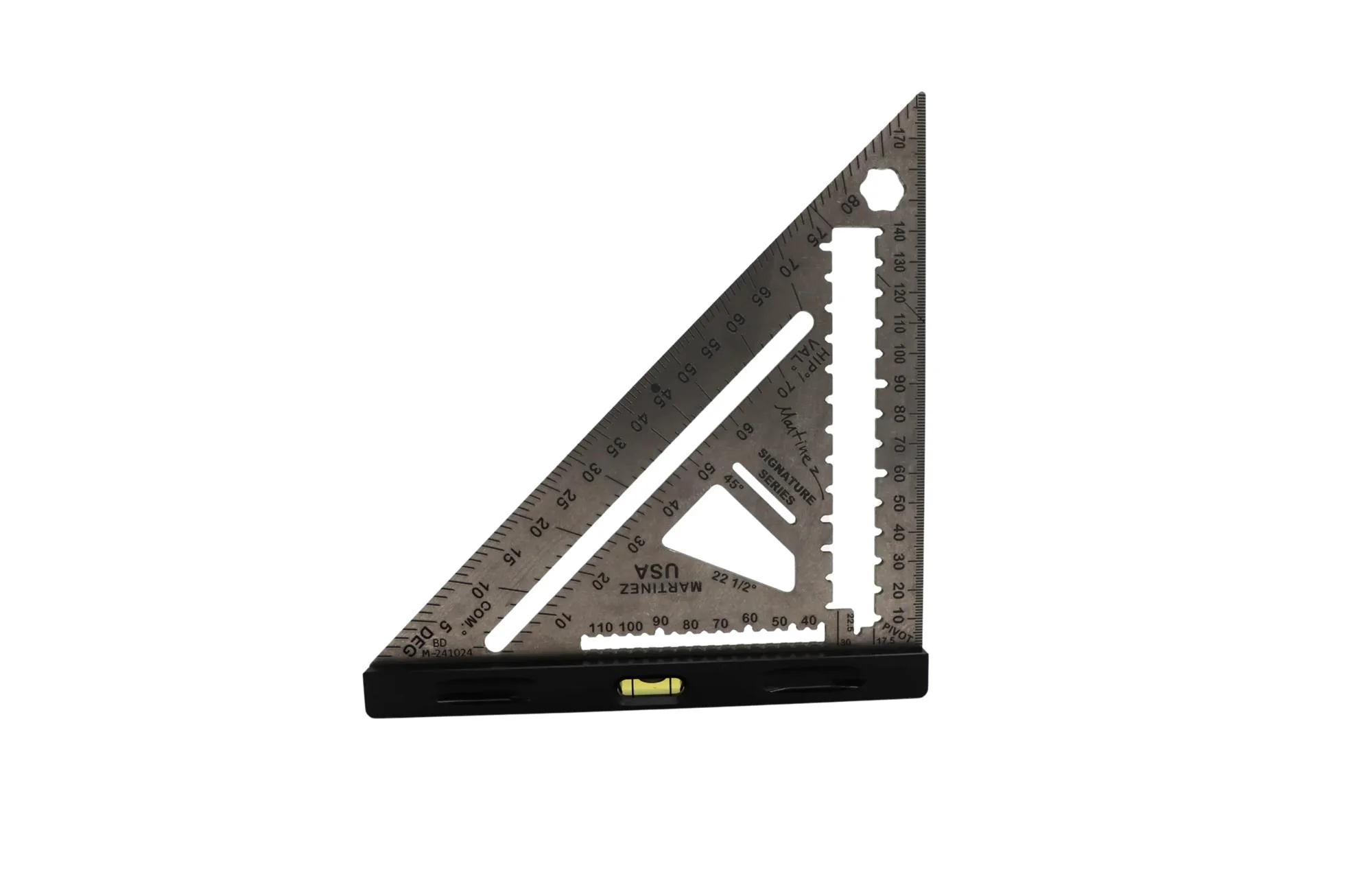 Martinez Titanium Rapid Square Metric Blade Black - Image 2