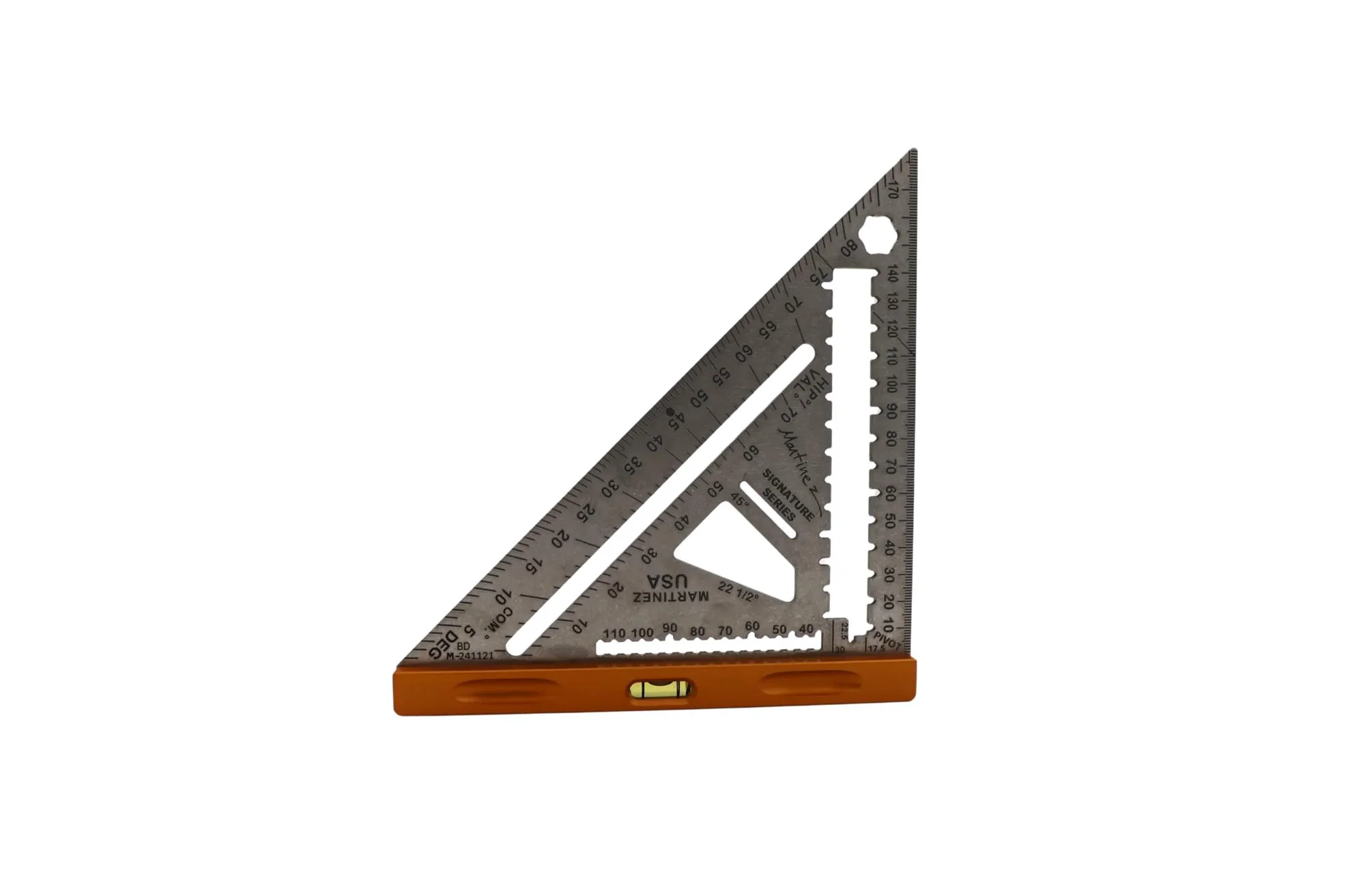 Martinez Titanium Rapid Square Metric Blade Orange - Image 2