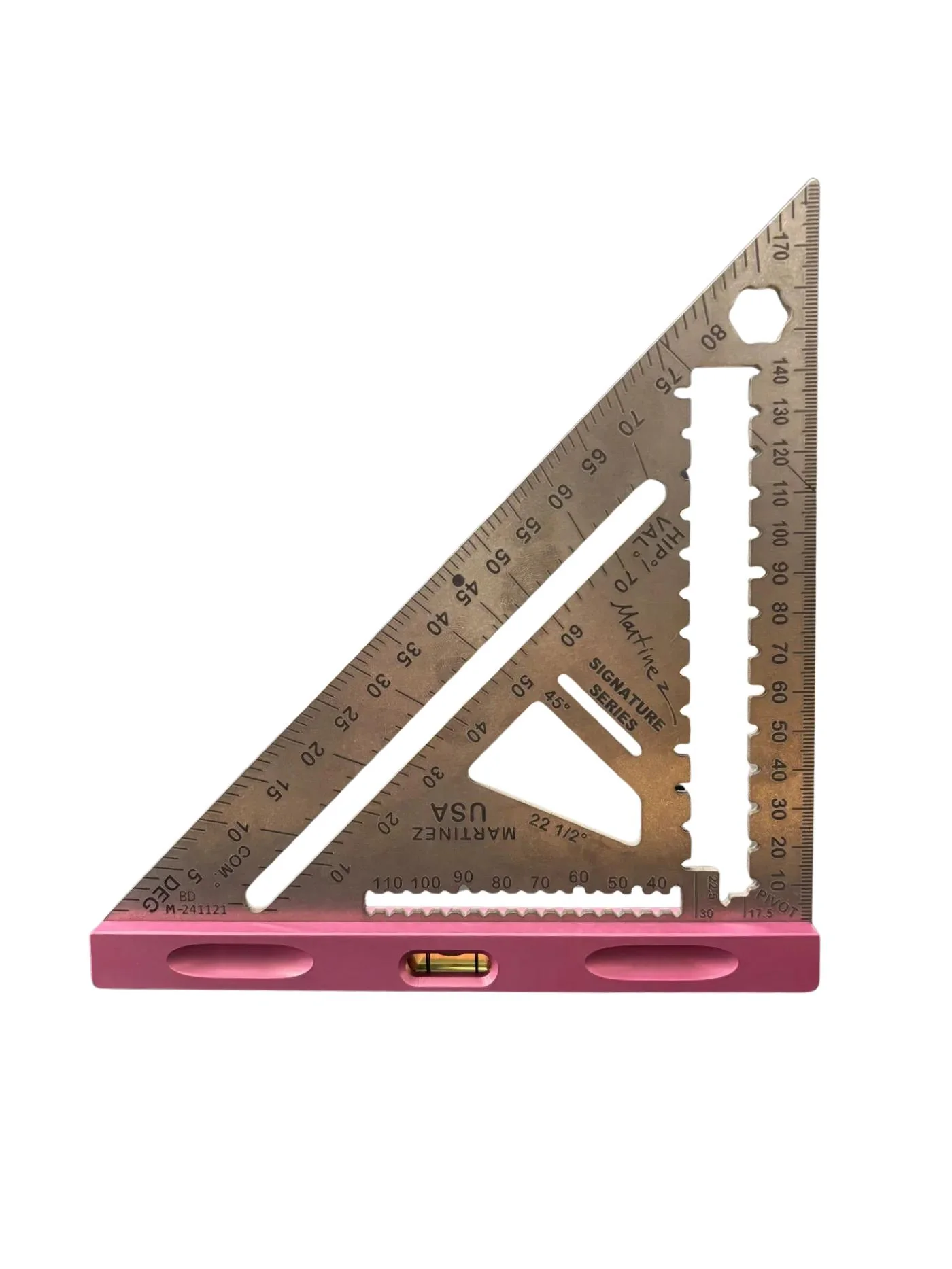 Martinez Titanium Rapid Square Metric Blade Pink - Image 2