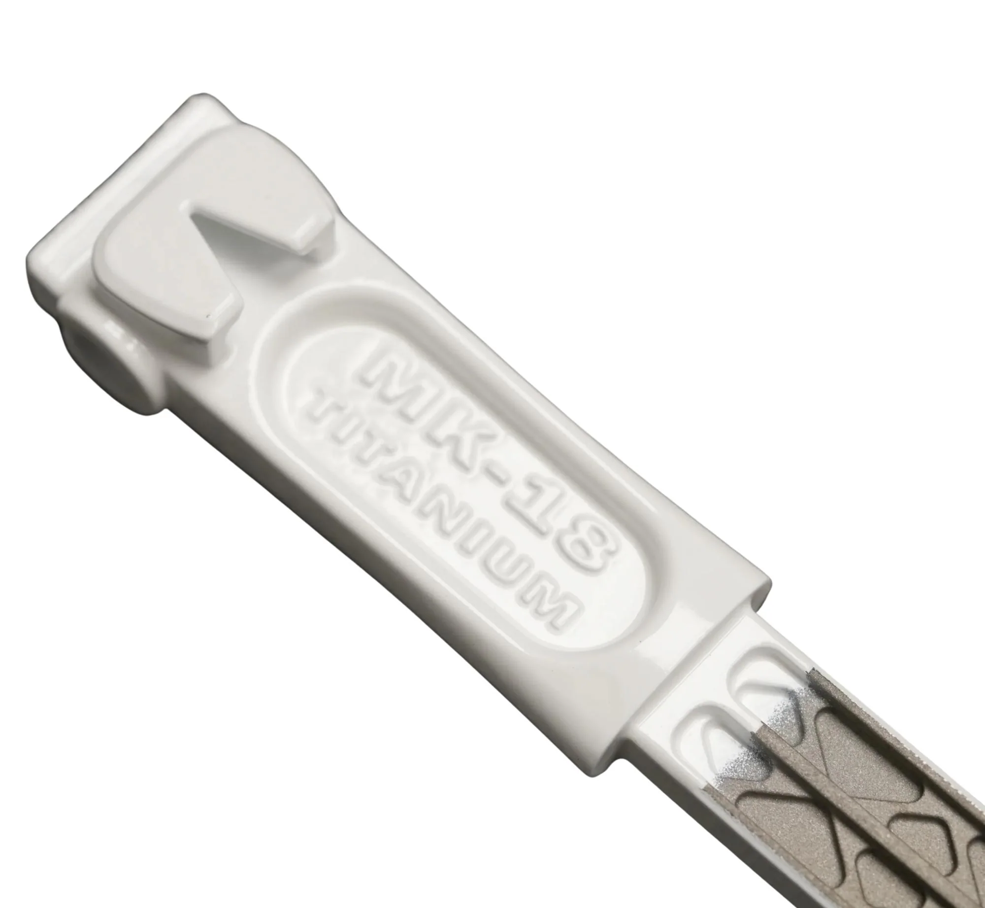 MK18 10.5" Titanium Trade Handle - White - Image 3